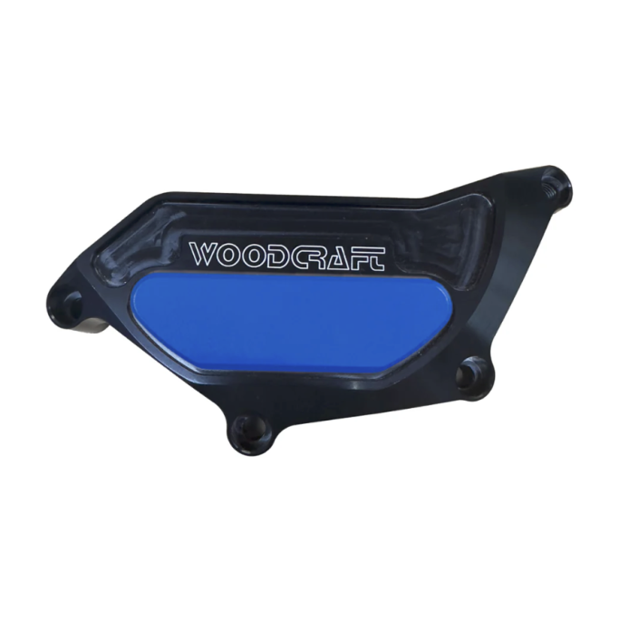Woodcraft LH Stator Cover Protector w/ Skid Plate - Suzuki GSX-8 S/R